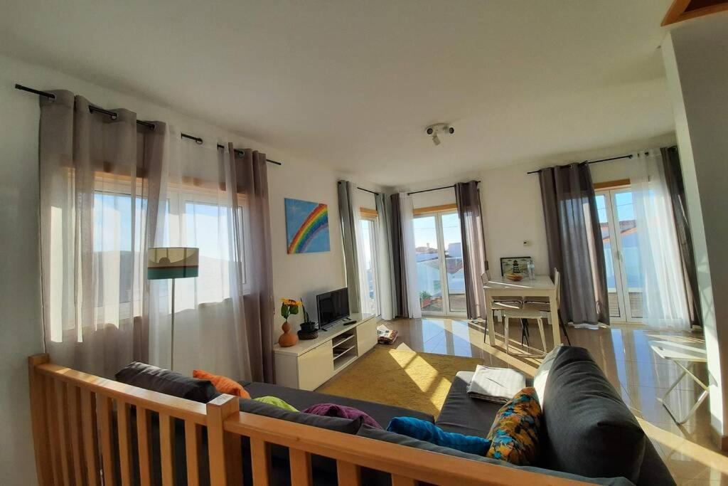Sunflower Sea View With Magnificent Terrace In Serra Da Pescaria, Nazare - Portugal Dış mekan fotoğraf